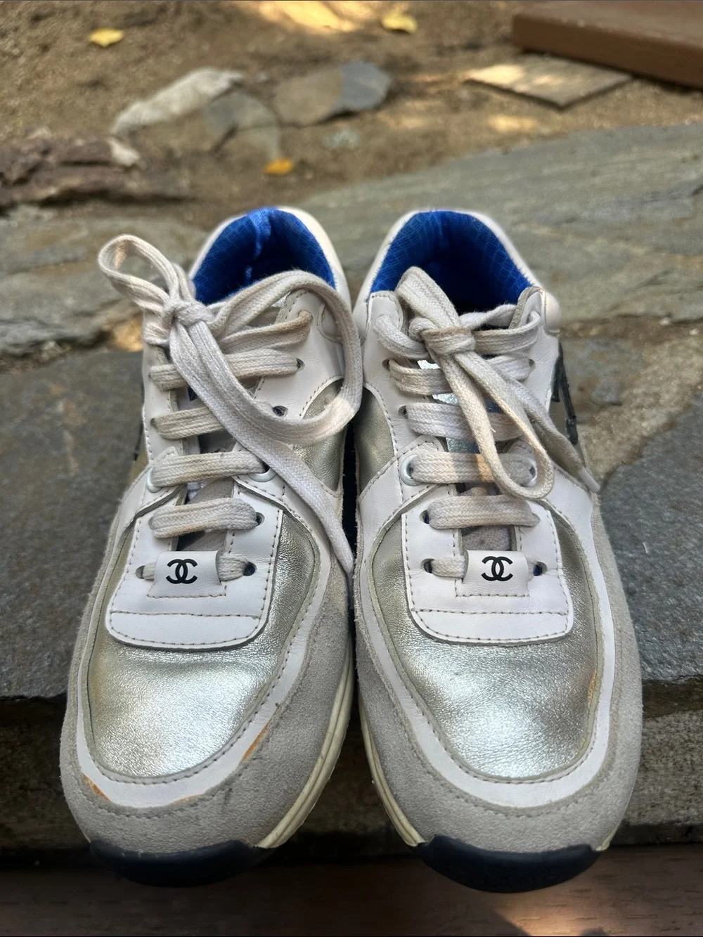 Chanel  CC Logo Sneakers